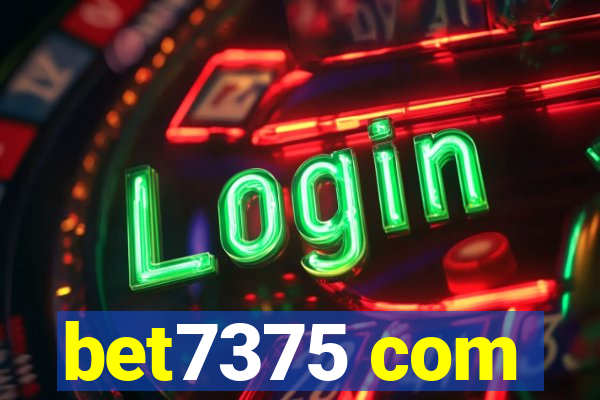 bet7375 com